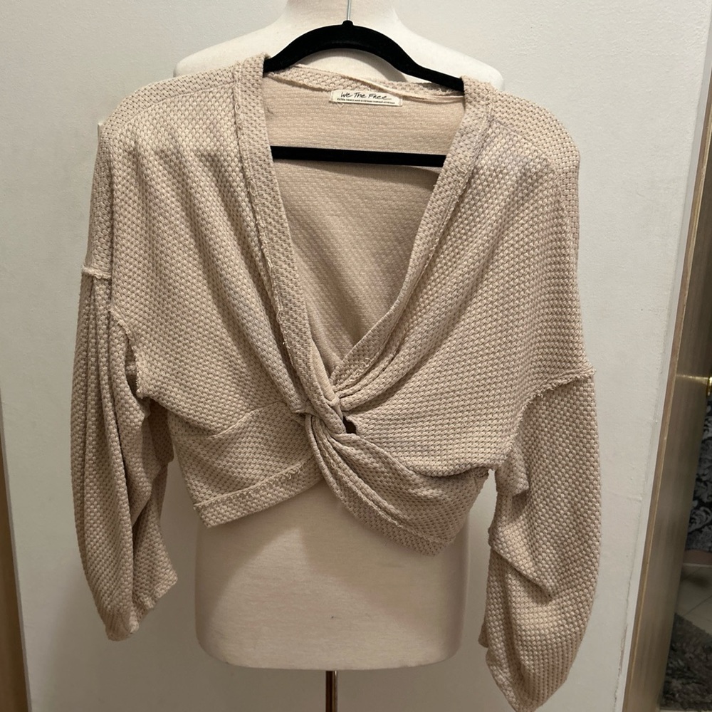 Free people cropped top